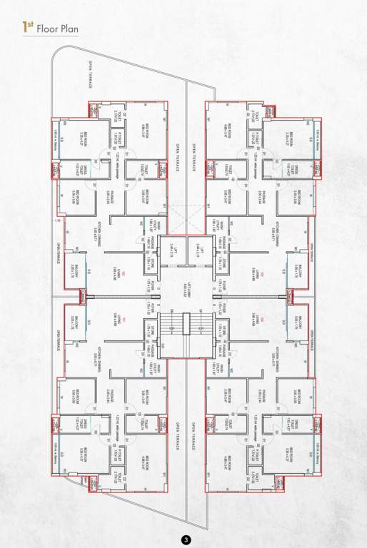  the palace phase ii skyline A Cluster Plan for 1st Floor