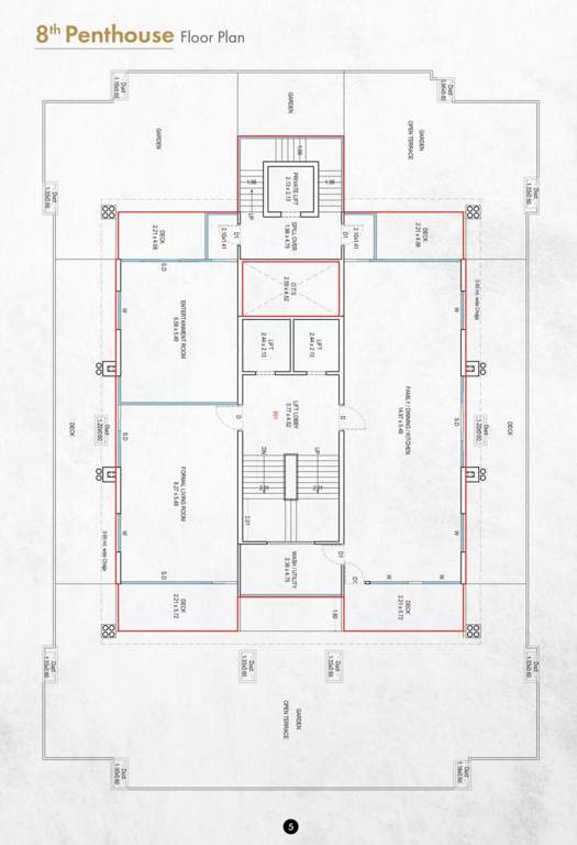  the palace phase ii skyline A Cluster Plan for 8th Floor