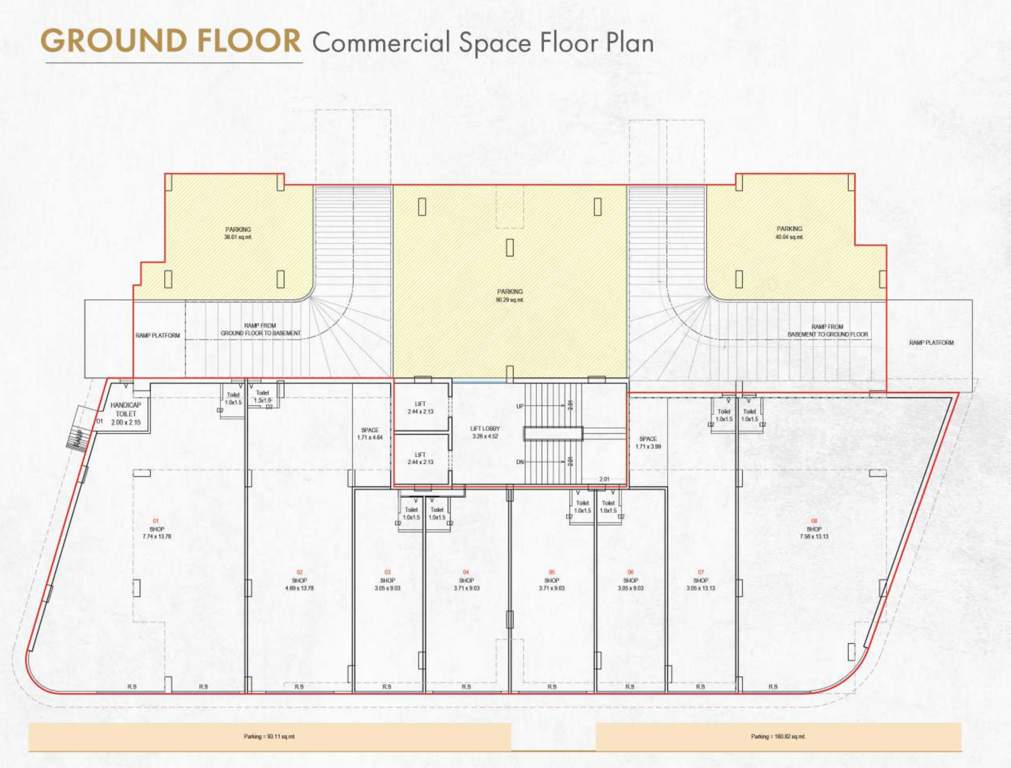  the palace phase ii skyline A Cluster Plan for ground Floor