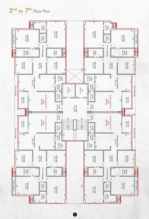  the palace phase ii skyline A Cluster Plan from 2nd to 7th Floor
