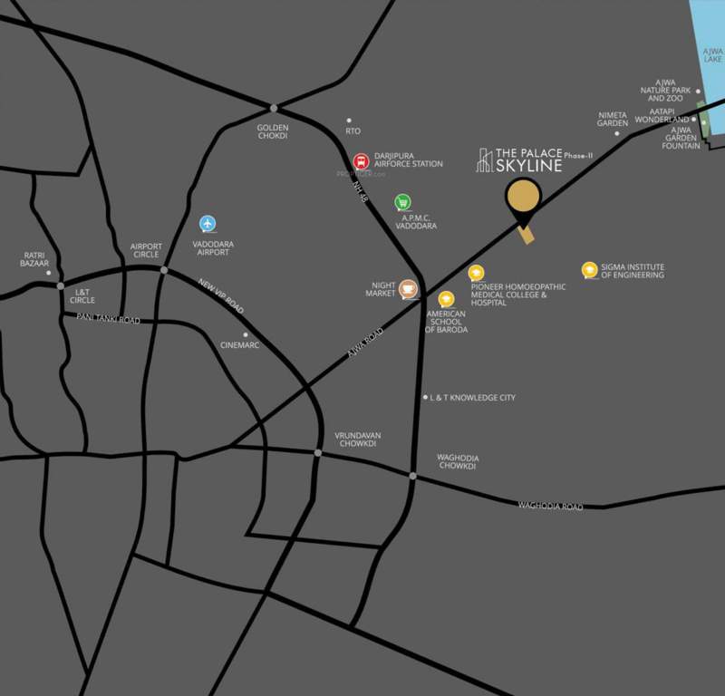 the palace phase ii skyline Location Plan