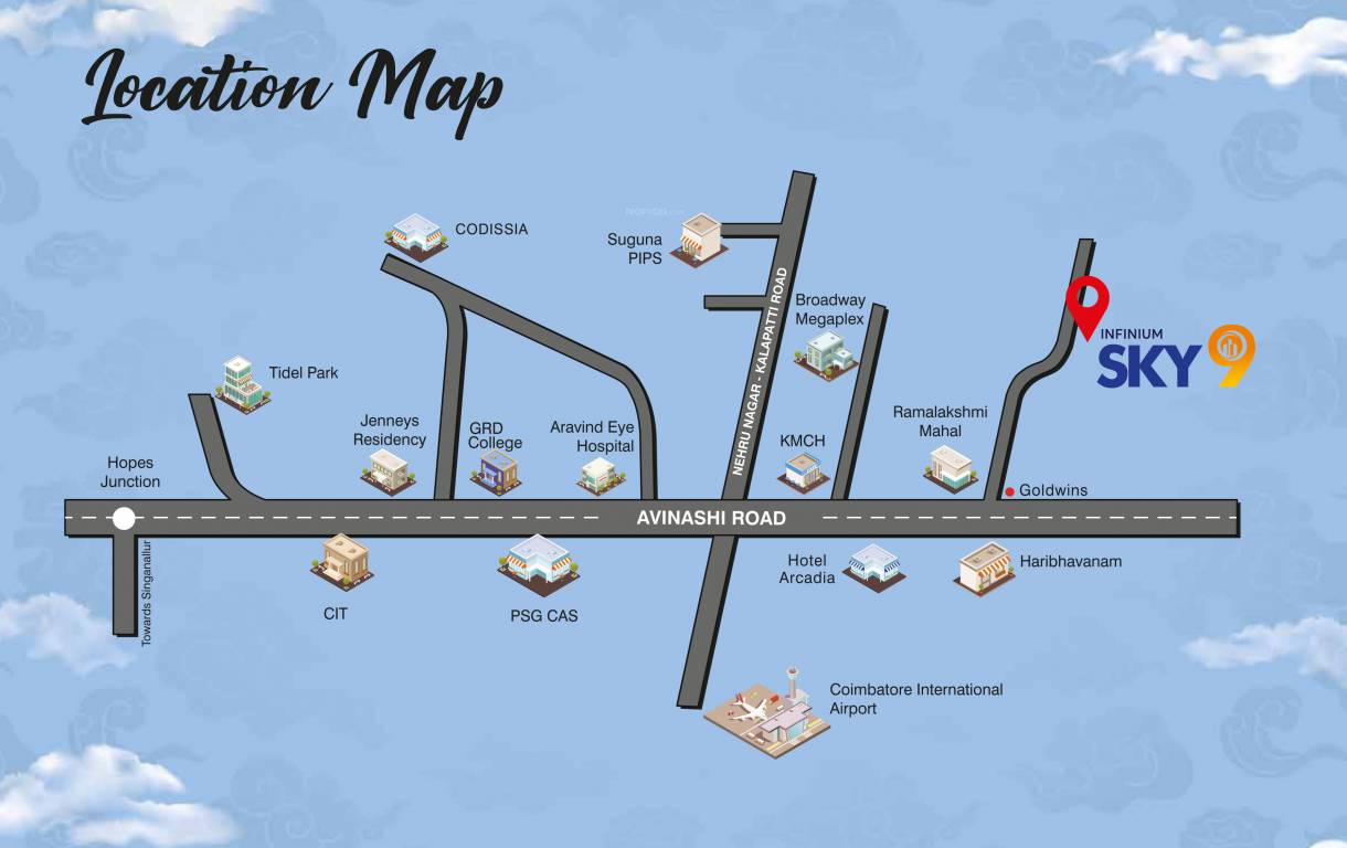  sky 9 Location Plan