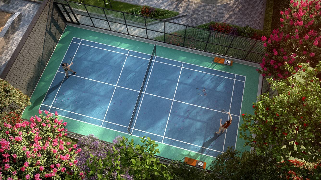  sky 9 Badminton Court