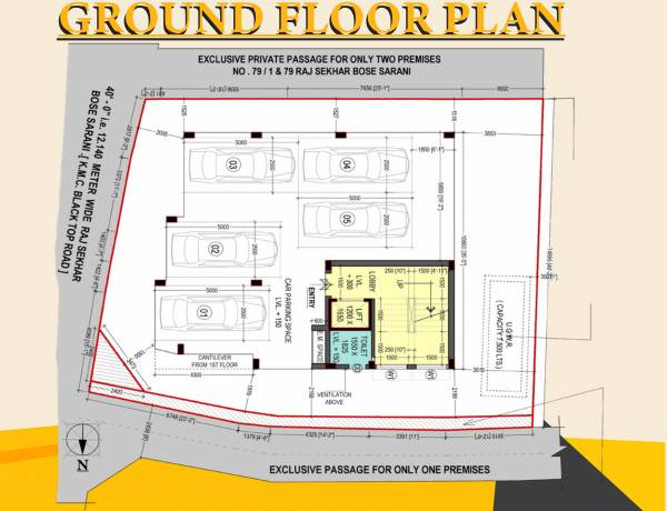  arihant Arihant Cluster Plan for ground Floor