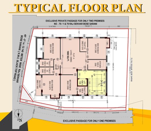  arihant Arihant Cluster Plan from 1st to 4th Floor