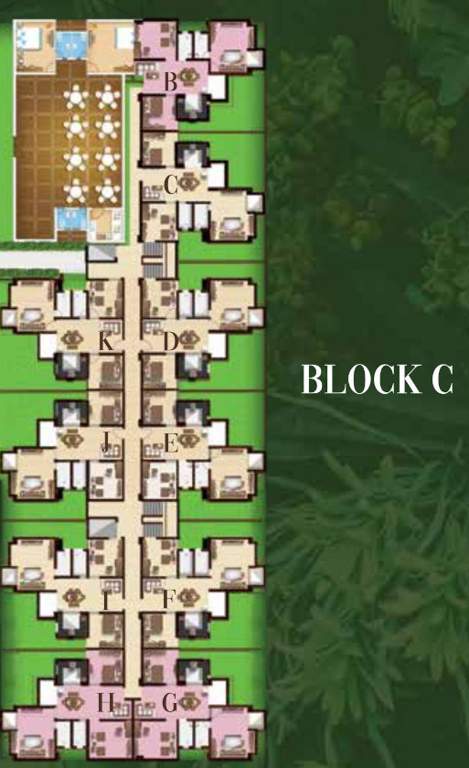  dharapur phase iii block c Dharapur Phase III Block C Cluster Plan for 1st Floor