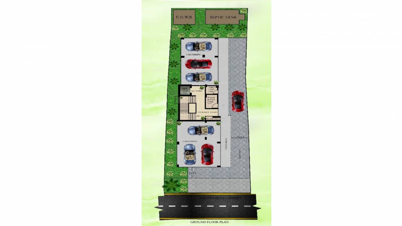  moon flower Cluster Plan