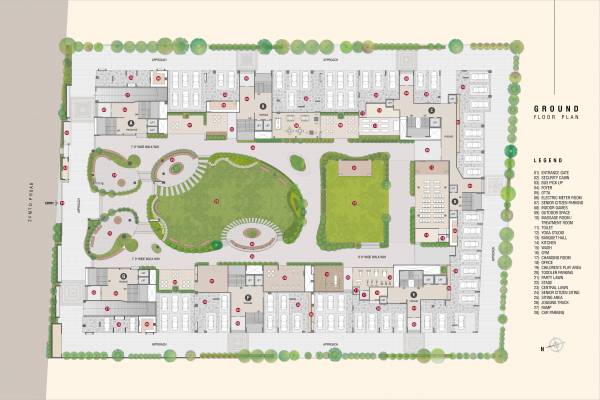 Block A Cluster Plan for ground la-maison Block A Cluster Plan for ground