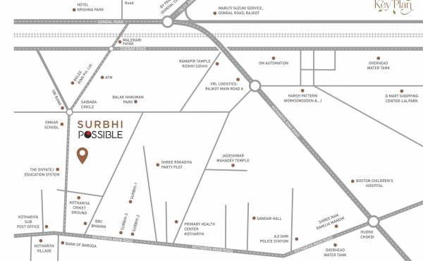  surbhi-possible-phase-1 Location Plan