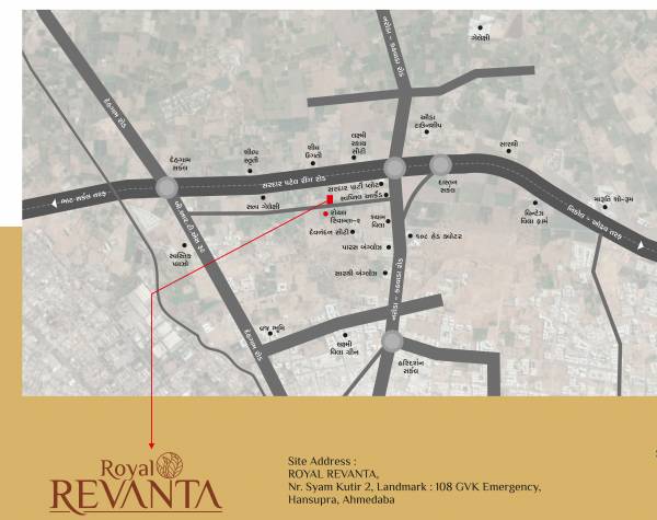  royal-revanta-phase-1 Location Plan