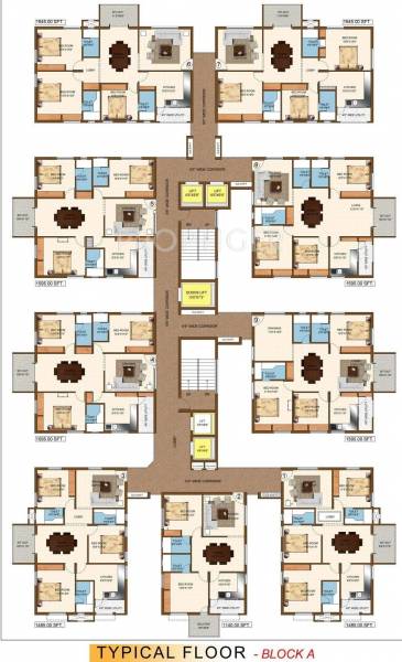 Images for Cluster Plan of Sri Fortune Heights