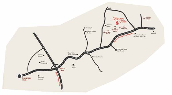  dhyanam-villas Location Plan