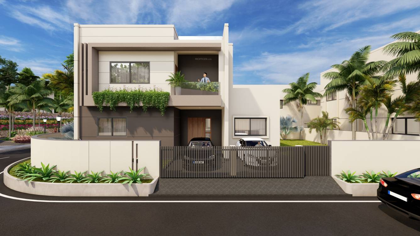 dhyanam villas Elevation