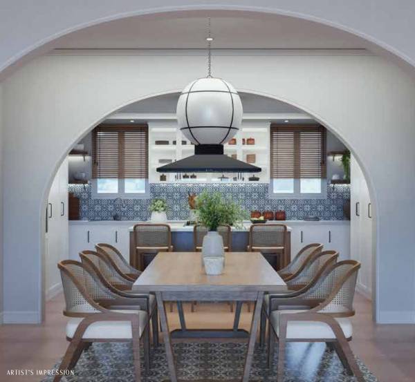  101-residences Dining Area