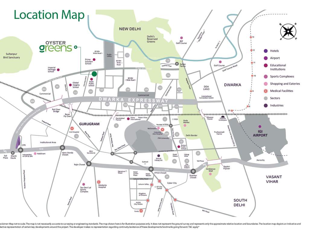  oyster greens Location Plan