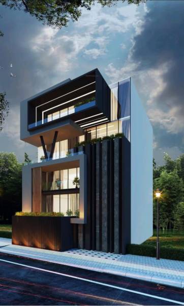 Elevation luxurious-homes-vijay-estates Elevation