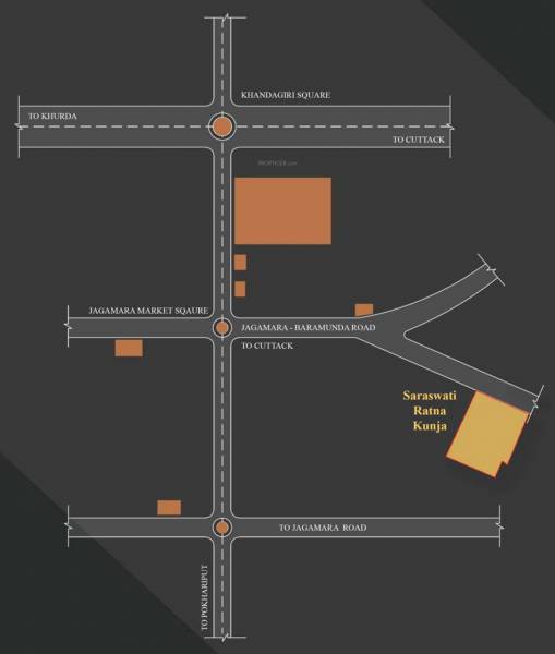  saraswati-ratna-kunja Location Plan