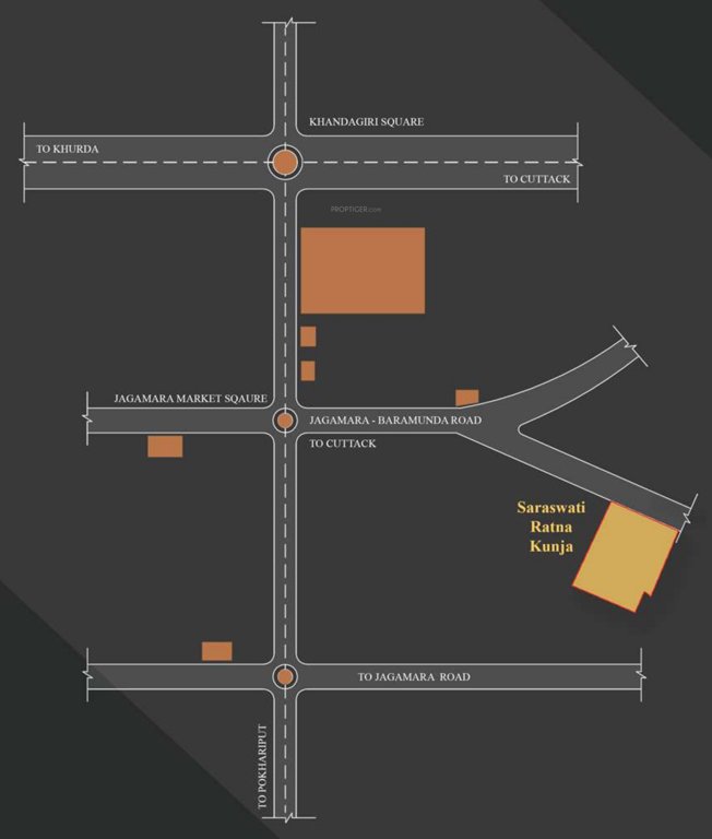  saraswati ratna kunja Location Plan