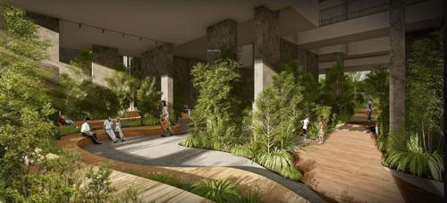 Amphitheater sun-and-sanctum Amphitheater