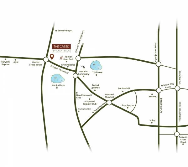 the-creek Location Plan