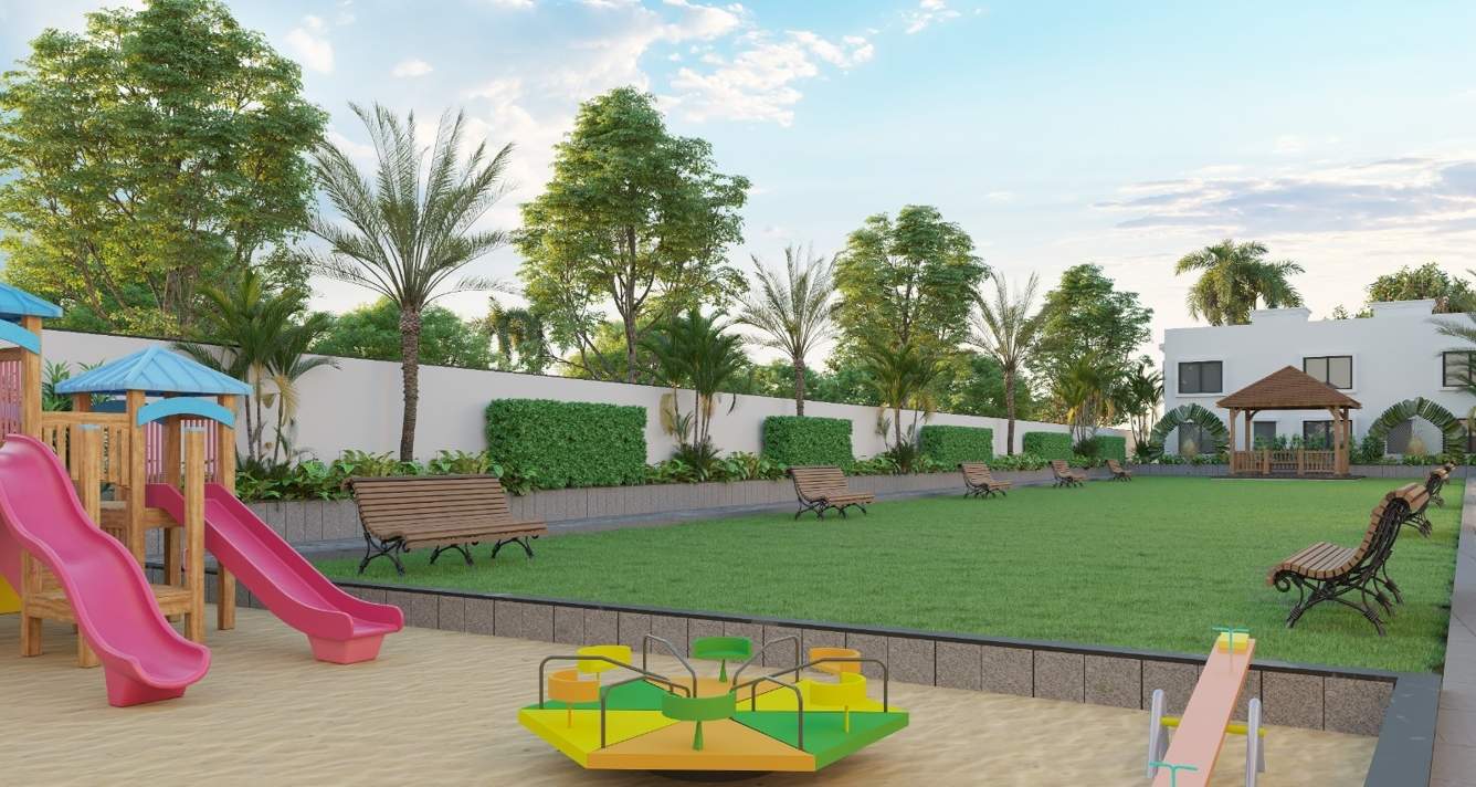  white paradise Children's play area