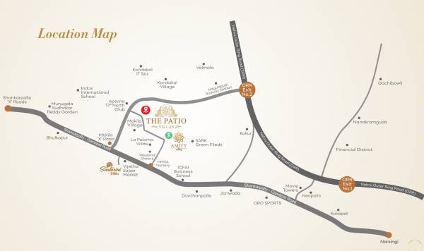  the-patio Location Plan