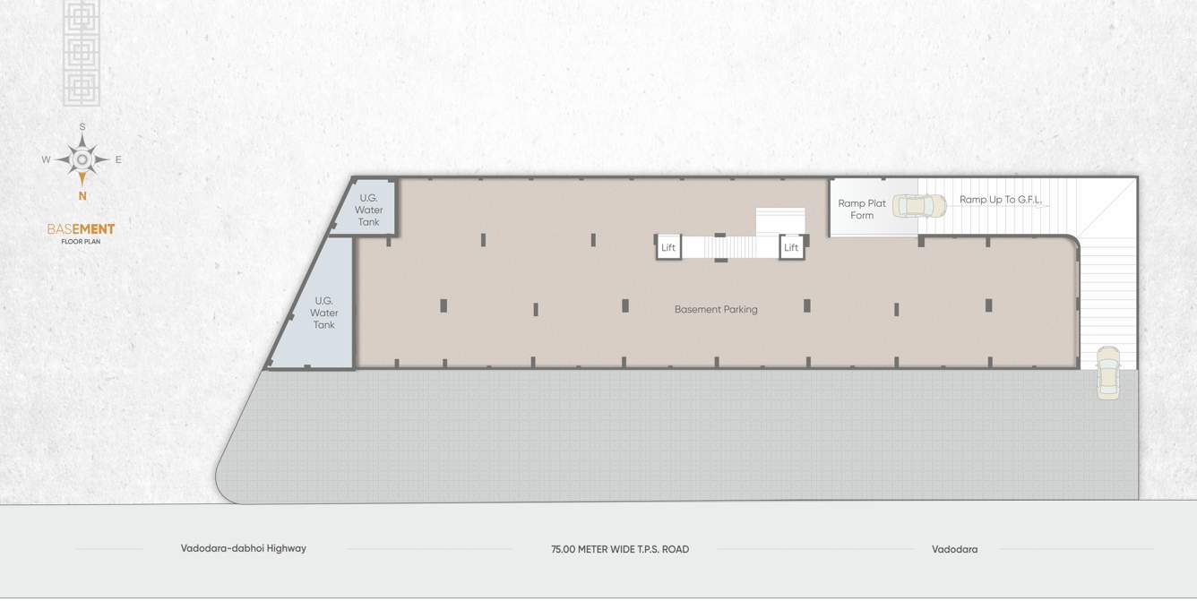  radhekrishna landmark Tower 01 Cluster Plan