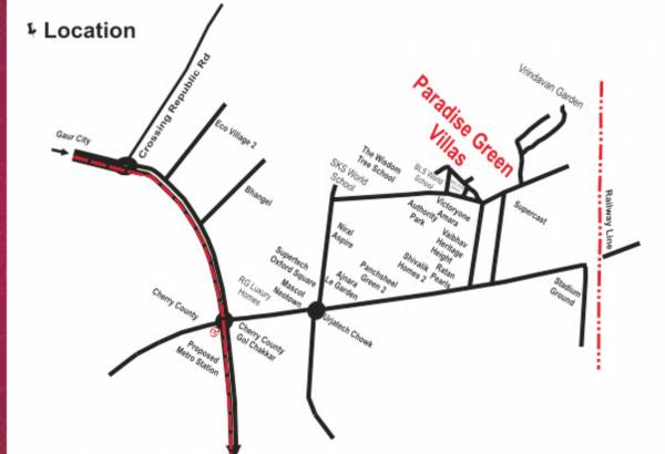 Location Plan paradise-green-villa-2 Location Plan