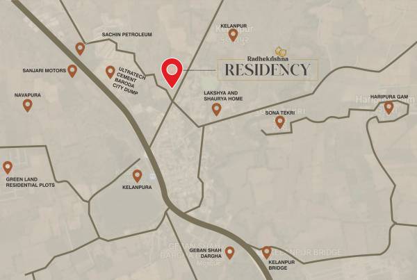 Location Plan radhekrishna-residency Location Plan