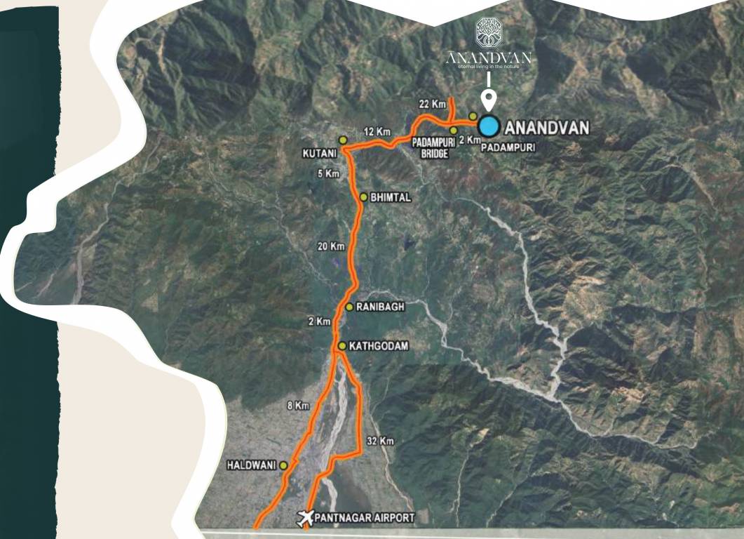  anandvan Location Plan