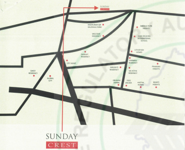 sunday crest Location Plan