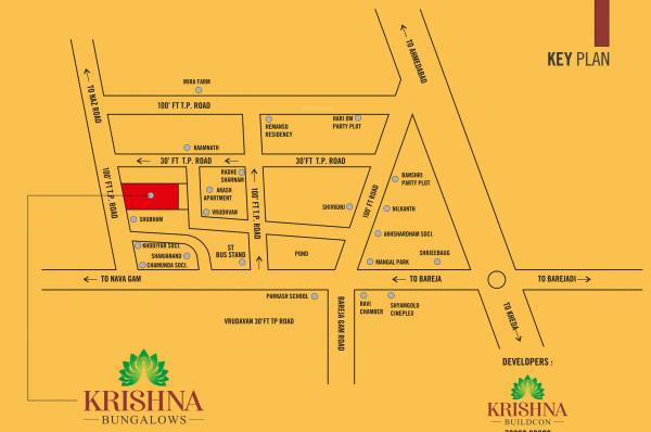  bunglows Location Plan