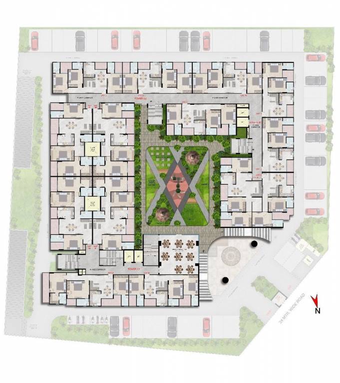  acropolis Tower 1 Cluster Plan