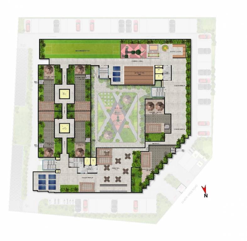  acropolis Tower 1 Cluster Plan