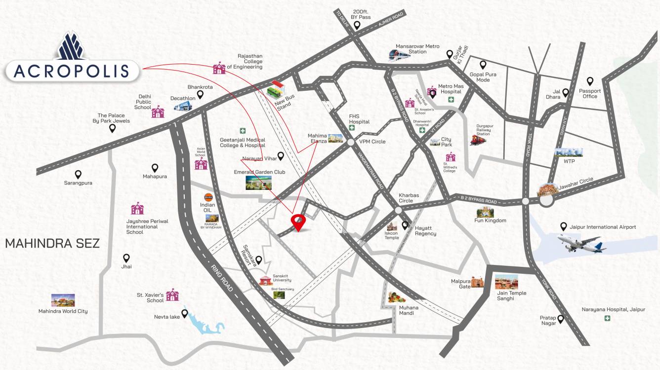  acropolis Location Plan