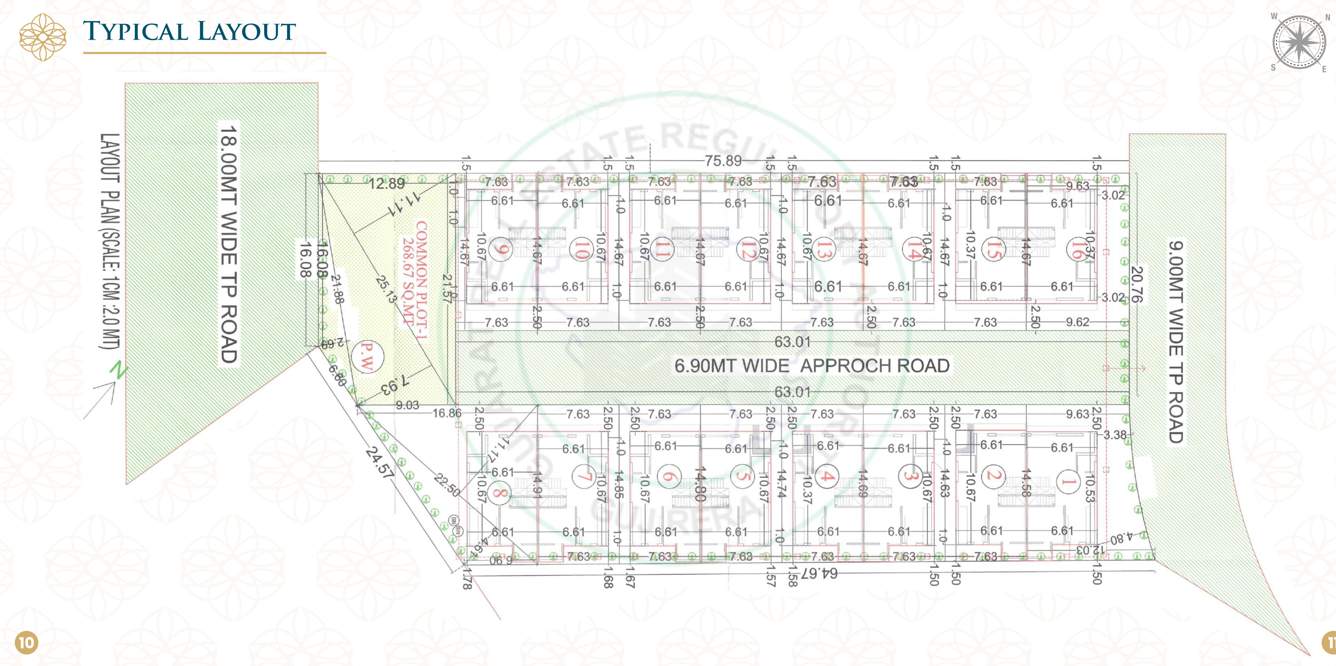 akshat villa 2 Layout Plan