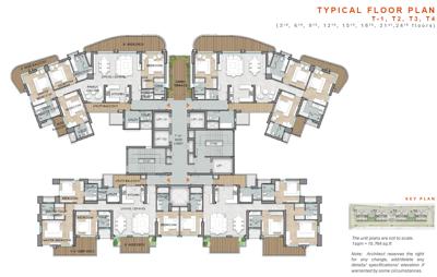  the-kutumb Tower 1 Cluster Plan