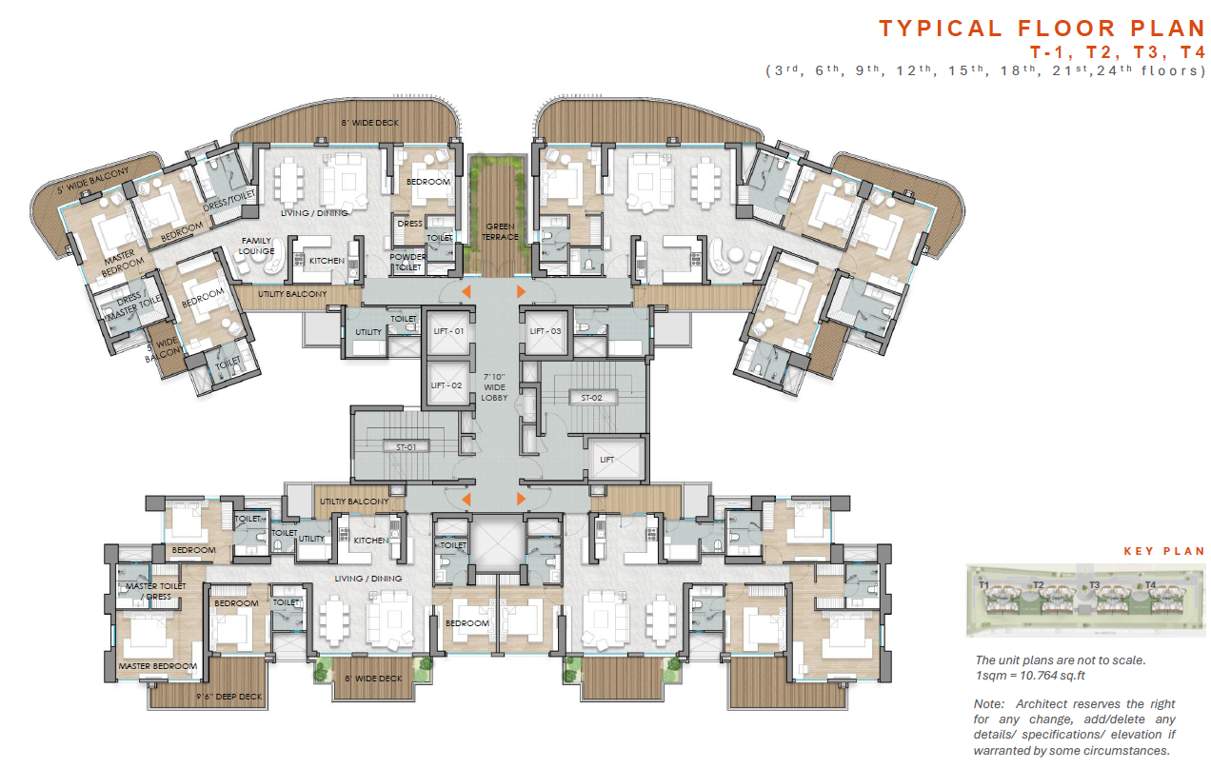 the kutumb Tower 1 Cluster Plan