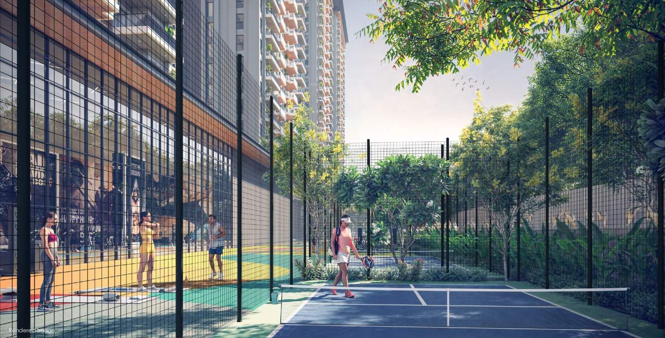  the kutumb Tennis Court