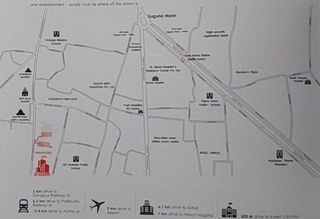  height Location Plan