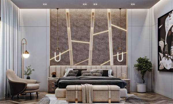 Bedroom green-villa-1 Bedroom