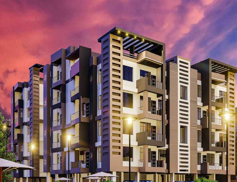 Elevation jilika residency Elevation