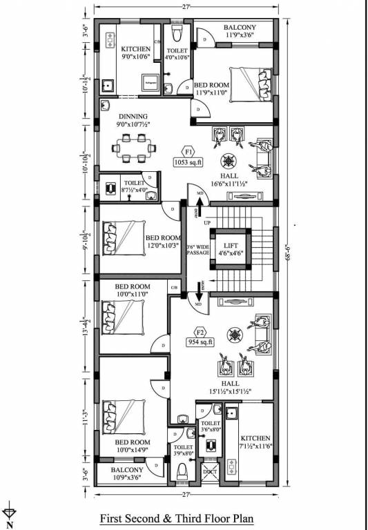  a c homes A C Homes Cluster Plan