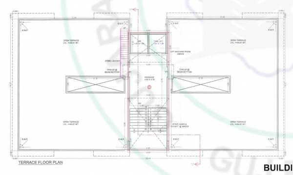 Building B Cluster Plan for terrace plan nature-valley Building B Cluster Plan for terrace plan