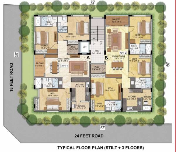  soundarya Layout Plan