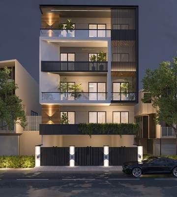 lotus-apartment Elevation Elevation