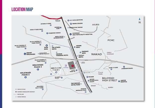  7 square Location Plan