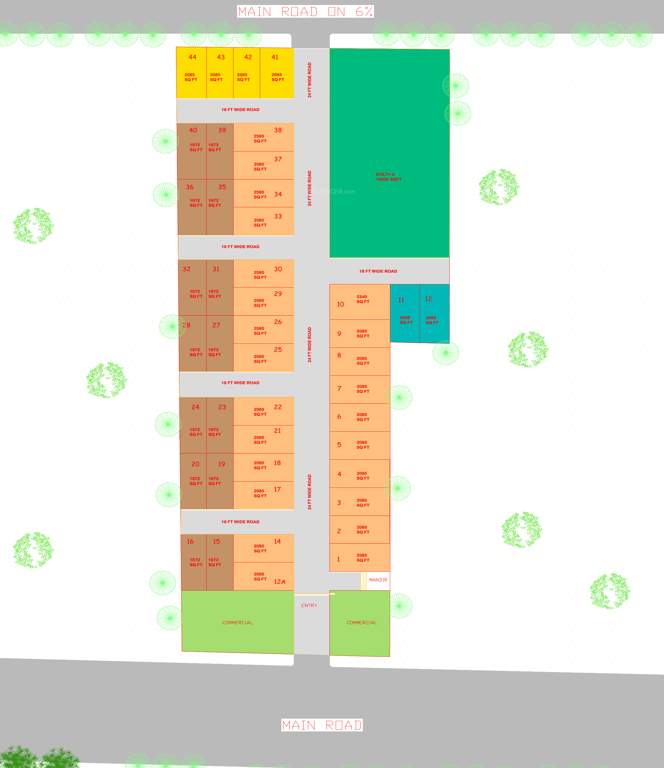  tulsi vatika royal villas Layout Plan