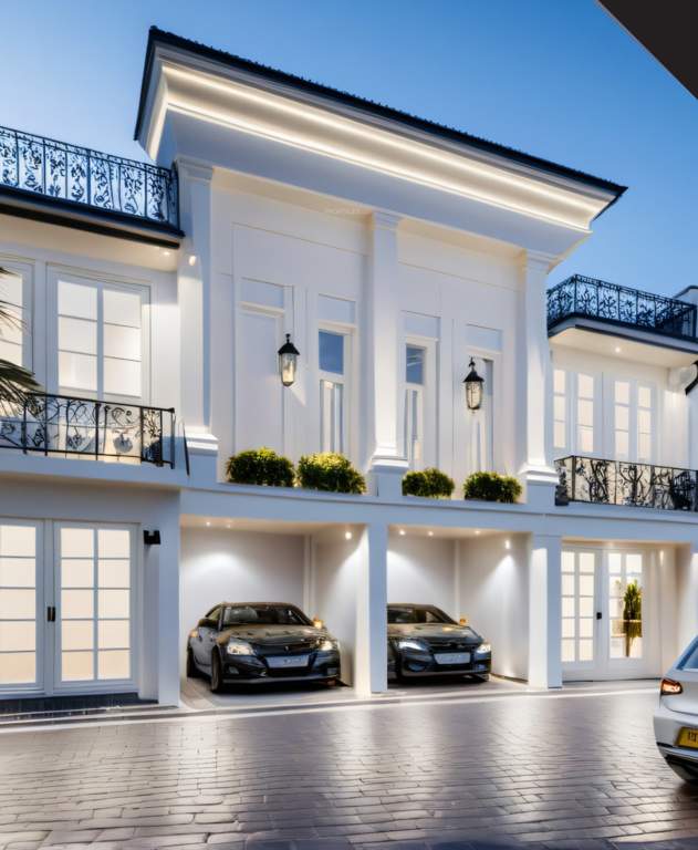  tulsi vatika royal villas Elevation