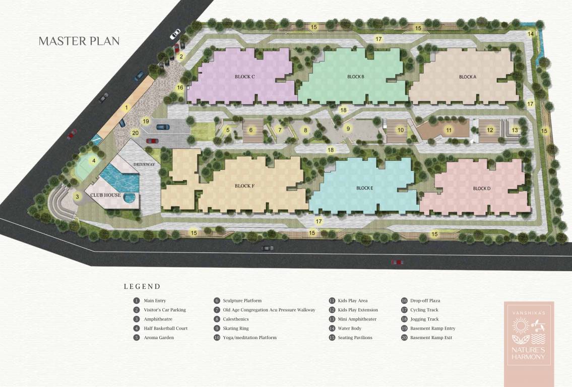  natures harmony Master Plan